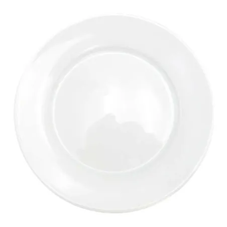 Plato Redondo de Ceramica de Borde Ancho de 8 Pulgadas MASTER CHEF PL85