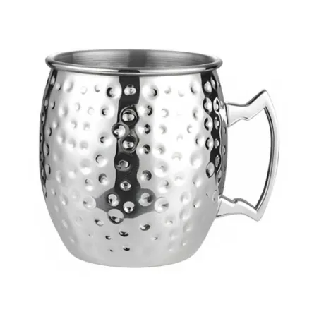 Jarra Moscow Mule Martillada de Acero Inoxidable de 550 Mililitros MASTER CHEF 9891910