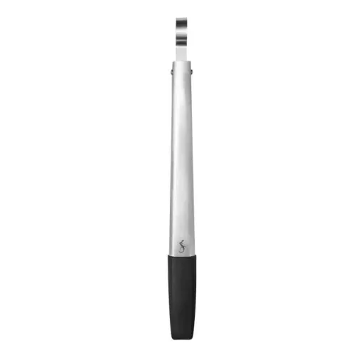 Pinza con Mango Negro de Acero Inoxidable, de 30 Centimetros, Diseno Tango LURCH 00033701