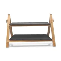 Plato de Piedra Negra con 2 Niveles TIPS RSD01-37 2