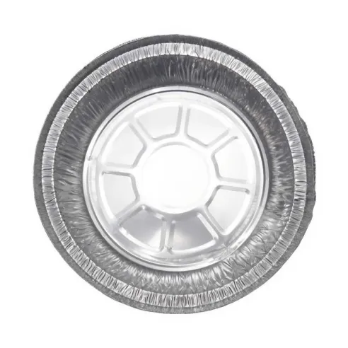 Molde de Aluminio Desechable Redondo de 23.4 x 4.5 Centimetros, Paquete de 4 Unidades TIPS AFT01-05