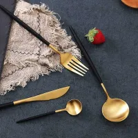 Juego de Cuberteria Platinum Portugal de 24 Piezas TIPS BCS01-14 2