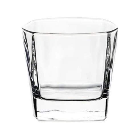 Vaso Whiskero Quartet de 240 Mililitros, Set de 6 Unidades VETRO Y2001-1/HJ