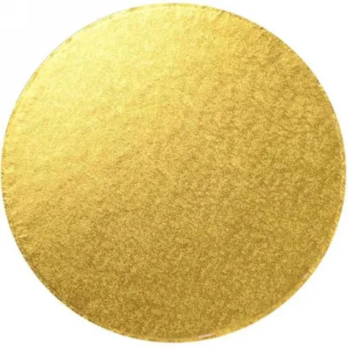 Base Redonda de Carton de 14 Pulgadas, Color Dorado MASTER CHEF 0760729/HJ