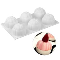 Molde de Silicon de 6 Frutas Grandes MASTER CHEF JSC2868