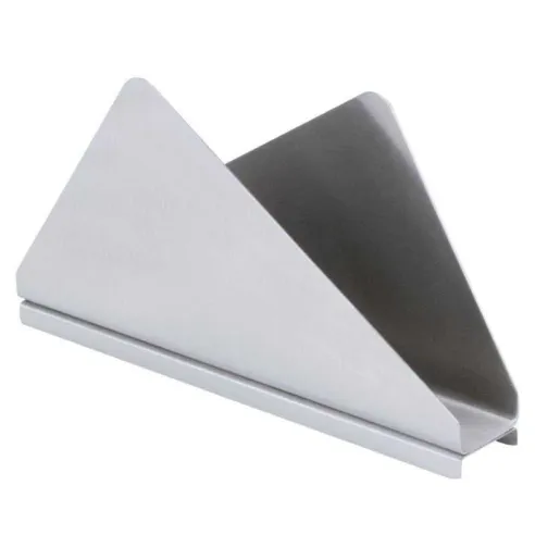 Servilletero Angular en Acero inoxidable de 6.5 Pulgadas TABLECRAFT 222