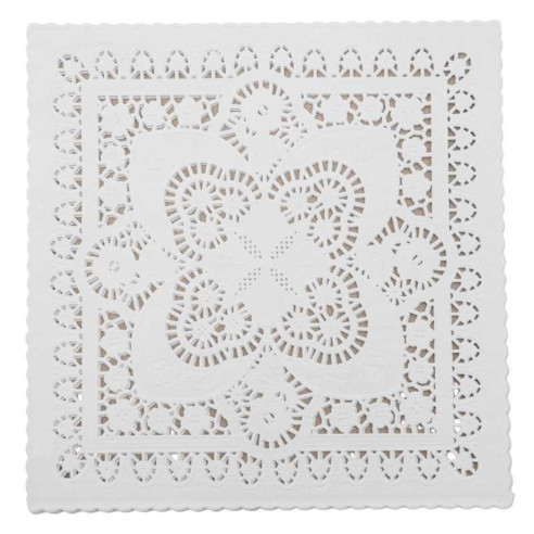 Blonda Cuadrada de 8 Pulgadas, Paquete de 10 Unidades TIPS C-229-01