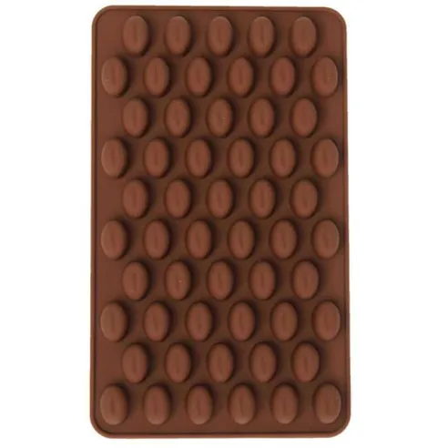 Molde de Silicon de Granos de Cafe de  55 Cavidades MASTER CHEF 191