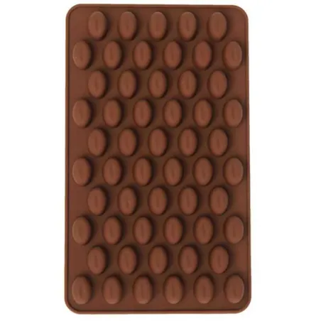 Molde de Silicon de Granos de Cafe de  55 Cavidades MASTER CHEF 191