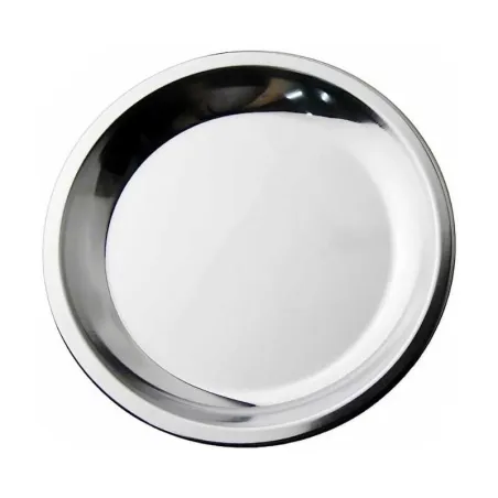 Bandeja Rendonda Lisa de Acero Inoxidable de 12 Pulgadas TIPS SSC-169