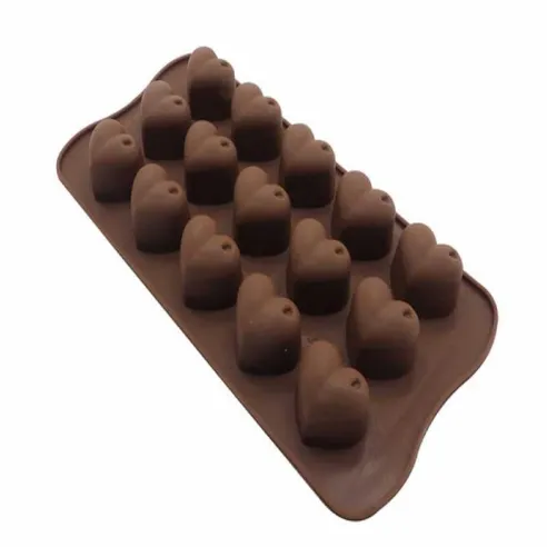 Molde de Silicon de Corazon de 15 Cavidades TIPS RRA02-137