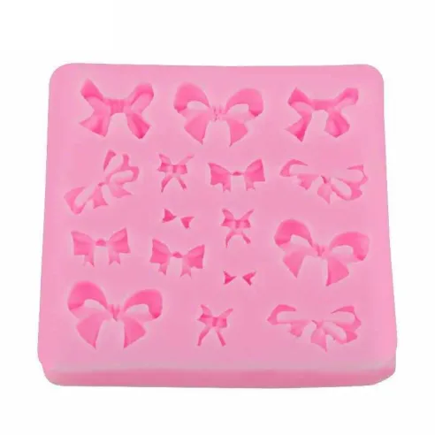 Molde de Silicon para Fondant de Lazos TIPS 030-48