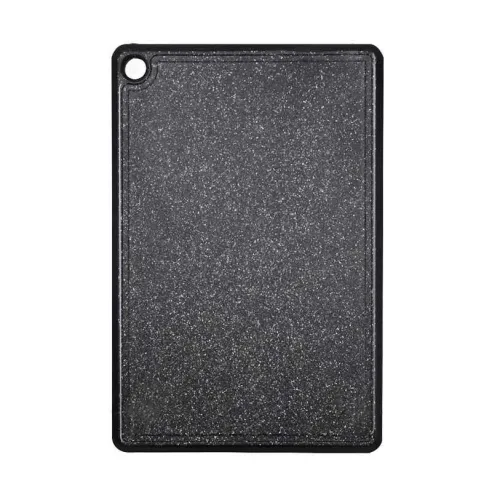 Tabla para Picar Plastica Negra de  38 x 25 Centimetros TIPS A-97-02