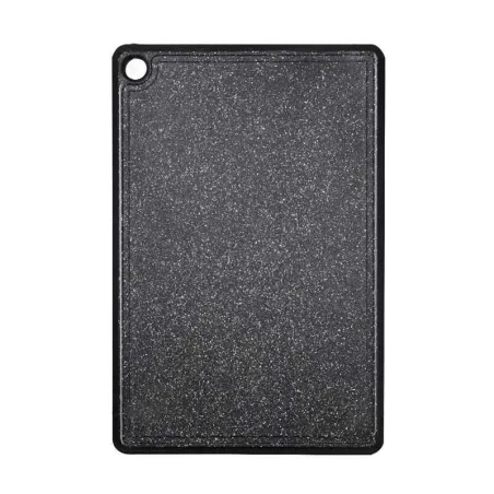 Tabla para Picar Plastica Negra de  38 x 25 Centimetros TIPS A-97-02