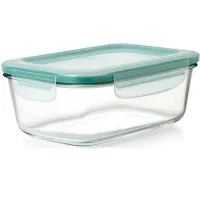 Contenedor de Vidrio Rectangular Hermetico de 1000 mililitros TIPS A-173-01