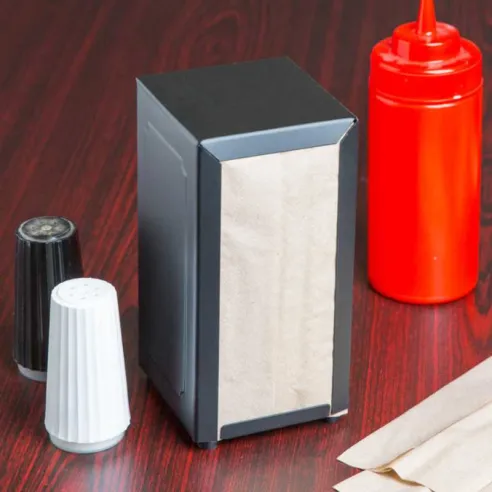 Servillero Plegable de Acero de 7 Pulgadas de Color Negro TABLECRAFT 2212