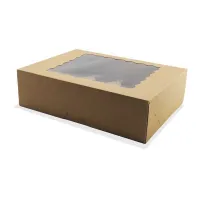 Caja de Carton para Cupcake de 12 Cavidades, Paquete de 10 Unidades TIPS AK-57