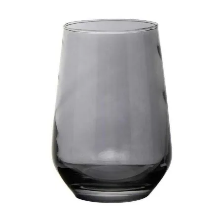 Vaso Gris de 400 Mililitros, Set de 6 Unidades VETRO DMC011J-GH/HJ