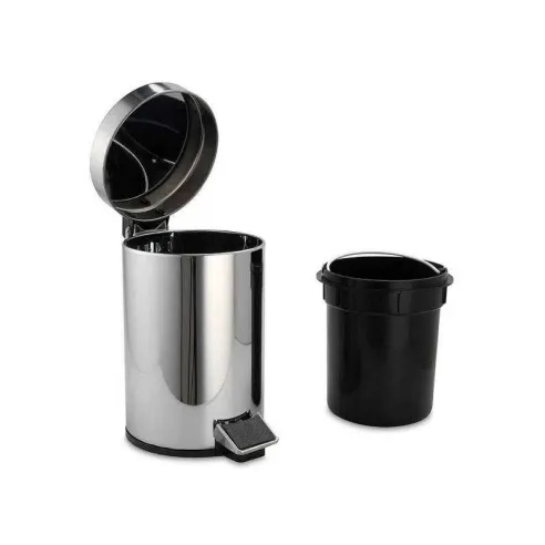 Basurero de Acero Inoxidable Mate de 20 Litros MASTER CHEF B20AI