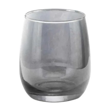 Vaso Gris de 400 Mililitros, Set de 6 Unidades VETRO DMC018J-GH/HJ
