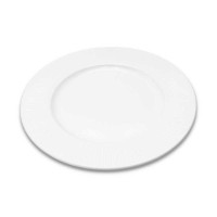 Plato Redondo de Ceramica de Borde Delgado de 26.5 Centimetros TIPS CT731