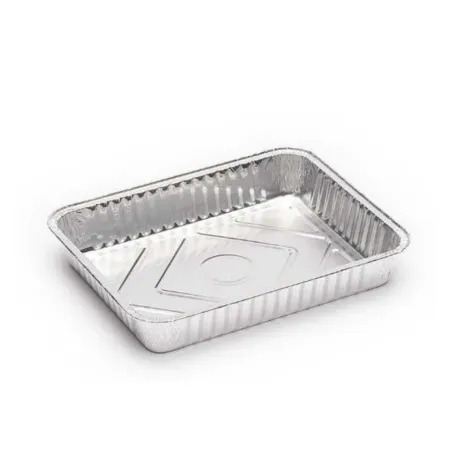 Molde de Aluminio Desechable de 9 x 6 x 2 Pulgadas sin Tapa -Unidad- TIPS D-222/HJ