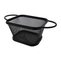 Canasta Mini Snacks de 4.5 X 3.5 X 2.5 Pulgadas de Color Negro TIPS B-297 BLACK