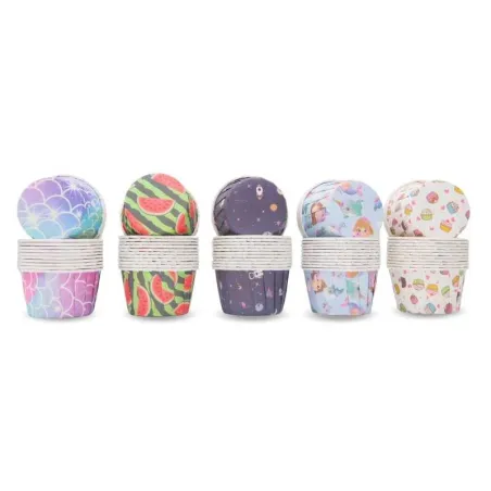 Capsulas para Cupcakes Colores Solidos, Paquete de 15 Unidades TIPS CPC01-28