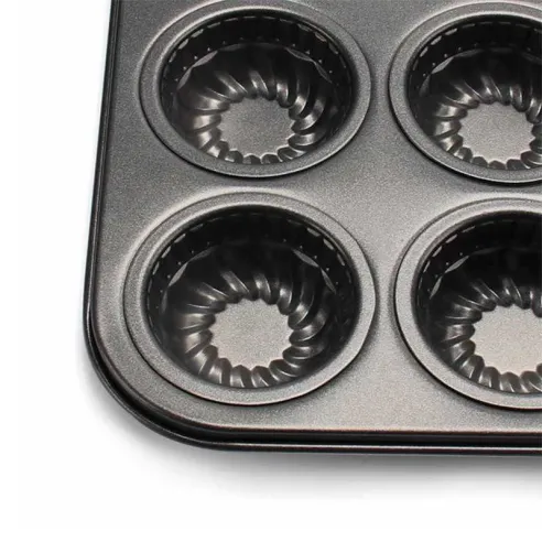 Molde para Cupcake Antiadherente de 6 Cavidades TIPS A-75 (BL)