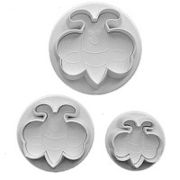 Marcador de Plastico de Abeja, Set de 3 Unidades TIPS ZN2068