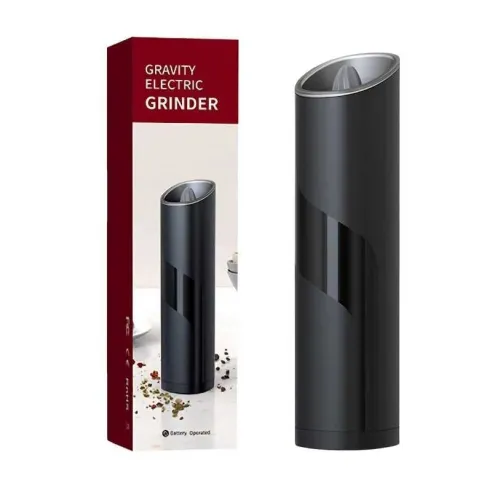 Molino Electrico para Pimienta de Color Negro MASTER CHEF HLX-KYMQ-4