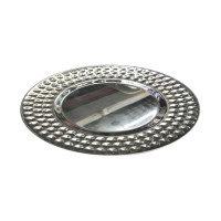 Platon Redondo con Borde Martillado de 15 Pulgadas TIPS SSC-147