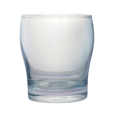 Vaso Ahumado de 220 Mililitros, Set de 6 Unidades VETRO DMC017J-AZ/HJ