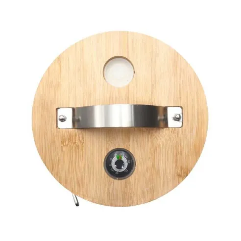 Dispensador de Bebidas Redondo con Base de Madera de 5 Litros TIPS YPJ01-05