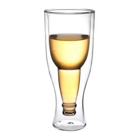 Vaso Cervecero Doble Pared de 350 Mililitros VETRO 9891204000009