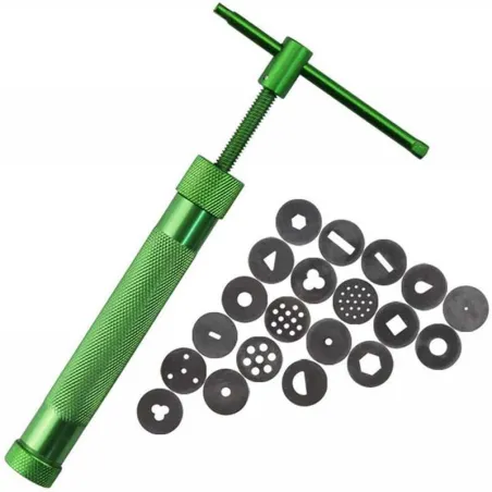 Expulsador de Fondant, Set de 21 Piezas TIPS D-022