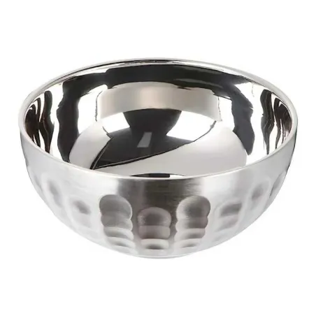 Bowl de Acero Inoxidable de Doble Fondo de 4 x 7.5 Centimetros, Set de 5 Unidades TIPS SSC-006