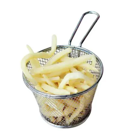 Canasta Mini Snacks Redonda de 4.5 x 3.5 Pulgadas TIPS B-044-1