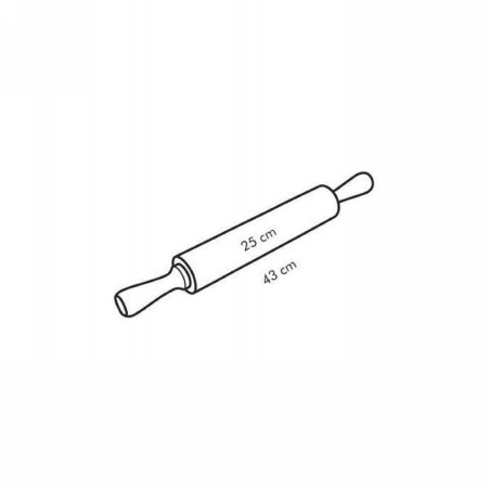 Bolillo de Acero Inoxidable de 43 Centimetros TESCOMA 630170