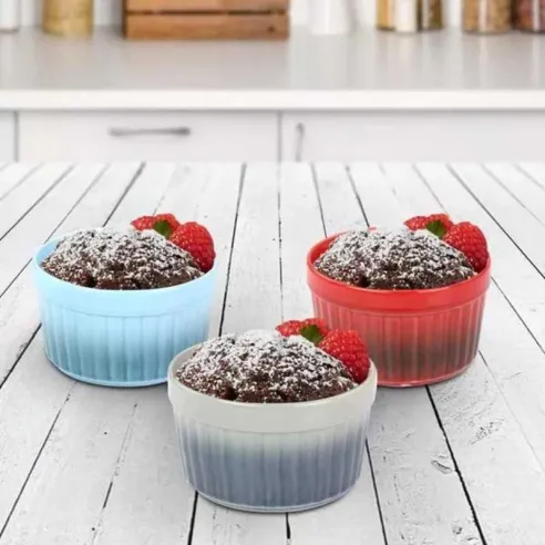 Ramekin de Colores Surtidos de 8 Onzas GIBSON 139397.01
