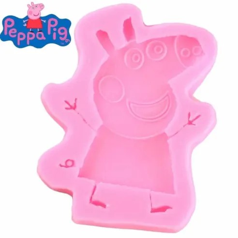 Molde de Silicon para Fondant Figura de Peppa Pig de 7 x 8 Centimetros MASTER CHEF 0760233