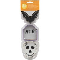Cortador de Galletas Surtidas de Halloween, Set de 3 Unidades WILTON 2308-0-0297