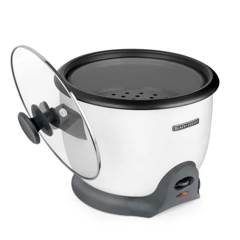 Olla Arrocera de 15 Tazas Blanca BLACK & DECKER RC628W