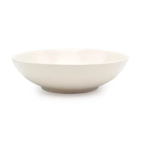 Plato Redondo Hondo de Ceramica de 20.5 Centimetros TIPS JHC-009