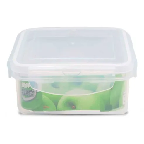 Contenedor Cuadrado de Plastico de 1600 Mililitros TIPS HLJ-065