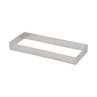 Aro Rectangular de Acero Inoxidable de 8 x 3.5 x 2 Centimetros TIPS ZNP-114