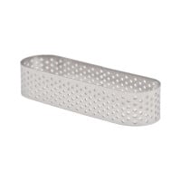 Aro Ovalado de Acero Inoxidable de 8 x 3.5 x 2 Centimetros TIPS ZNP-108
