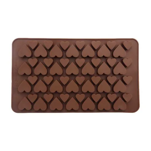 Molde de Silicon de Mini Corazones de 56 Cavidades TIPS ZNP-007