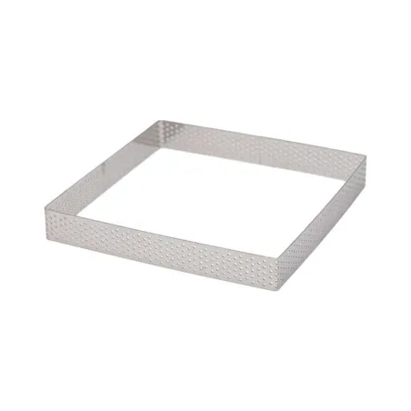 Aro Cuadrado de Acero Inoxidable de 7 x 7 x 2 Centimetros TIPS ZNP-104