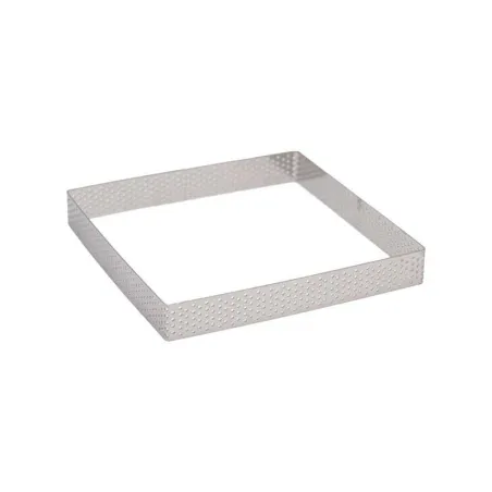 Aro Cuadrado de Acero Inoxidable de 6 x 6 x 2 Centimetros TIPS ZNP-103